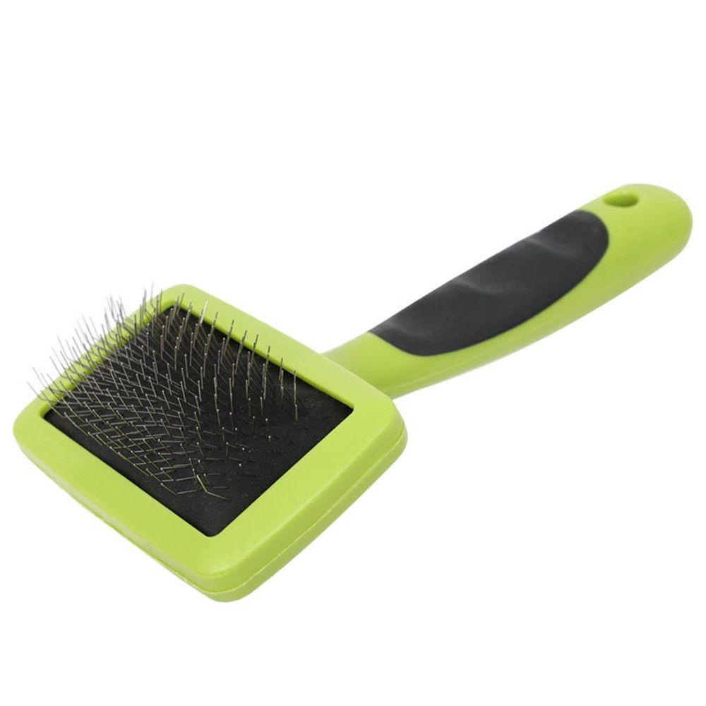 Solighter Sisir Grooming Bulu Kucing Peliharaan Bahan Stainless Steel Tahan Lama