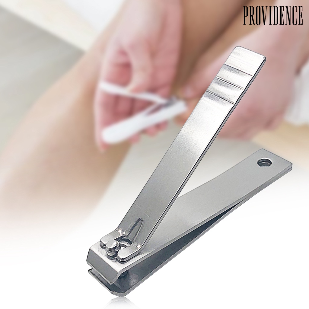 Providence Manicure Cutter Non-slip Nail Care Stainless Steel Flat Mouth Nail Clipper Trimmer for Beauty