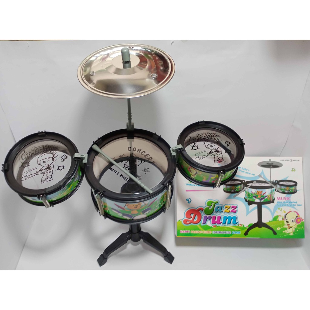 DRUM MAINAN ANAK Mini Jazz Drum Alat Musik Drum Set / Mainan Pukul Cymbal