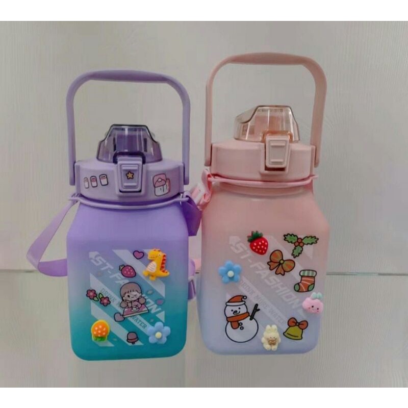 BOTOL GEMOY GRADASI KOTAK/BOTOL GRADASI KOTAK 1300ML/BOTOL GEMOY VIRAL/BOTOL GRADASI KOTAK