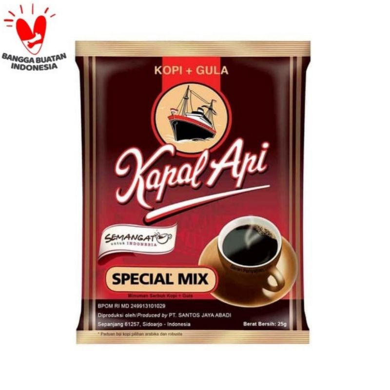 

Kopi Kapal Api Special Mix Renteng (10s x 24gr)