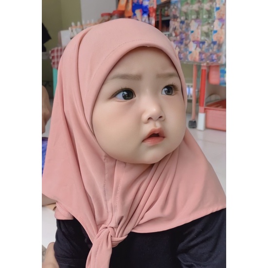 Jilbab Instan Anak Camila sigi tiga Instant anak 4in1 | pastan baby | hijab anak | jilbab anak camila 0-6tahun