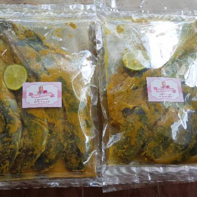 

Lele bumbu kuning siap goreng