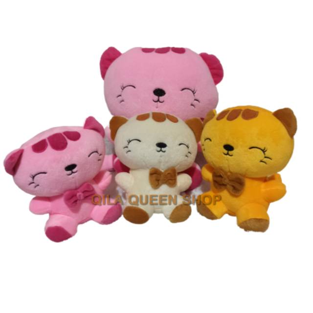 Boneka kucing XL BERANAK 3 berat 1kg