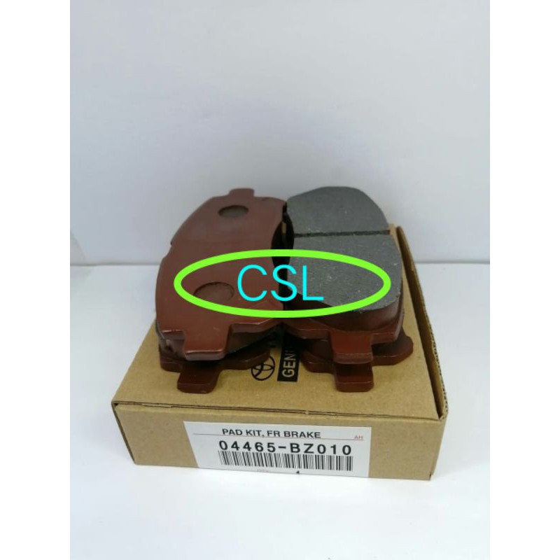Brake pad Avanza 04465-BZ010