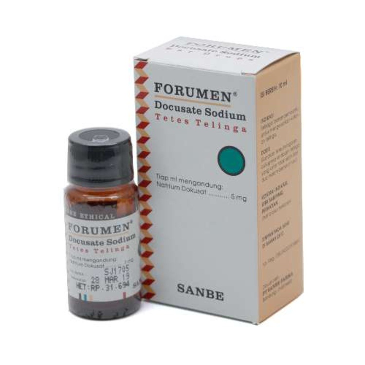 forumen tetes telinga 10 ml / forumen ear drop