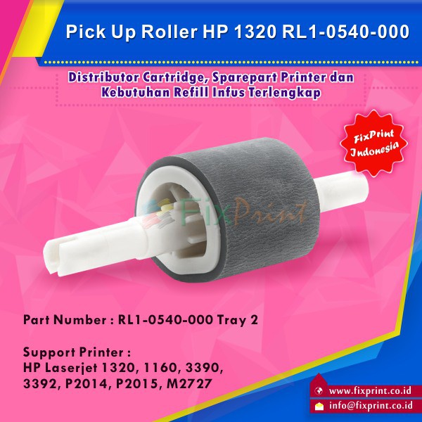 Pick Up Roller HP 1320 1160 3390 3392 P2014 P2015 M2727 Tray 2