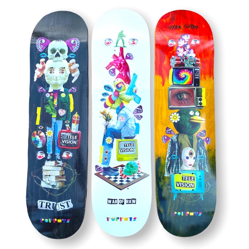 PUPPETS skateboard TV television series