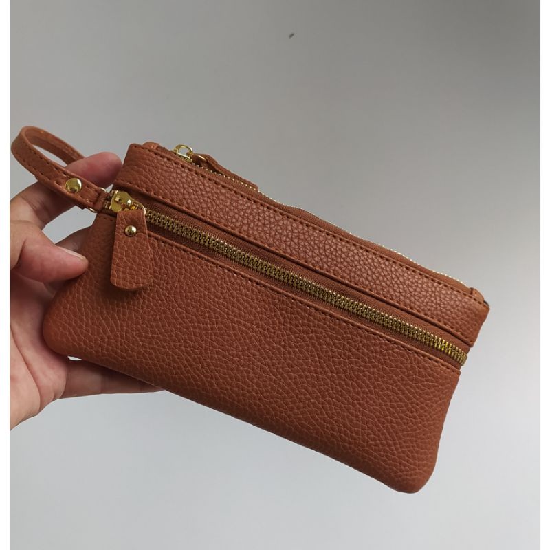 Dompet Wanita/ Dompet Wanita Papirut/Dompet Kulit Jeruk