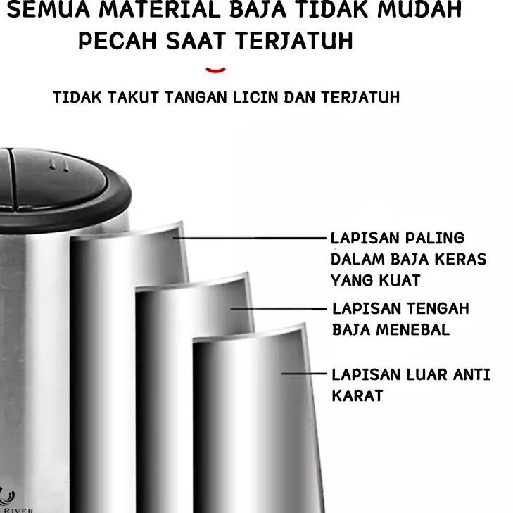 BIG SALE KODE-234 HAN RIVER blender Penggiling Mixer Fruit Veg Meat Grinder multifungsi 2LBaja tah