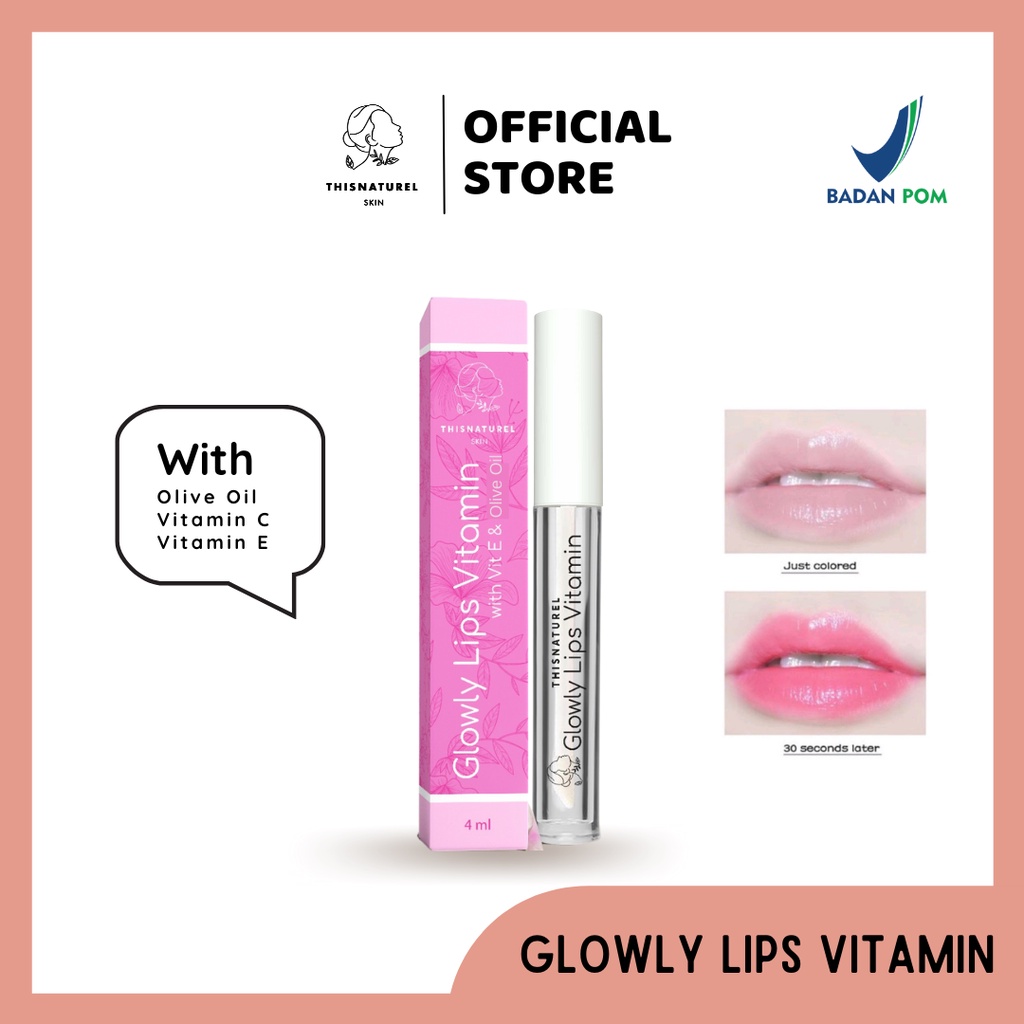 Glowly Lips Vitamin - Lips Serum - Brightening Lips Therapy