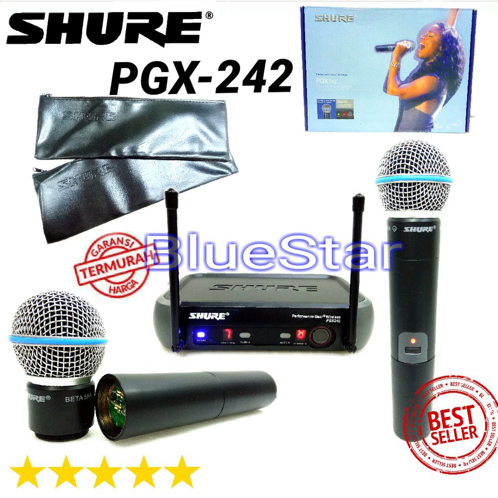 Promo  Mic Wireless Shure PGX 242 Beta 58  Limit