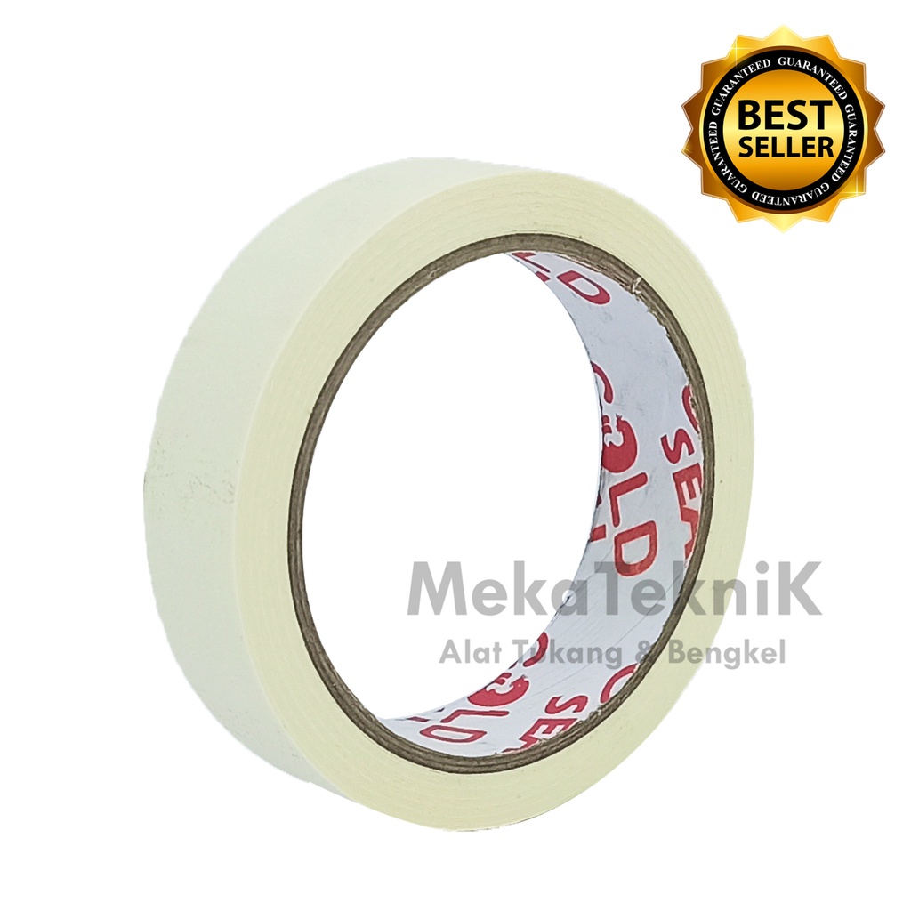 LEM KERTAS 1 INCH X 20 METER GOLDSEAL / LAKBAN KERTAS 1" X 20M  / SELOTIP KERTAS