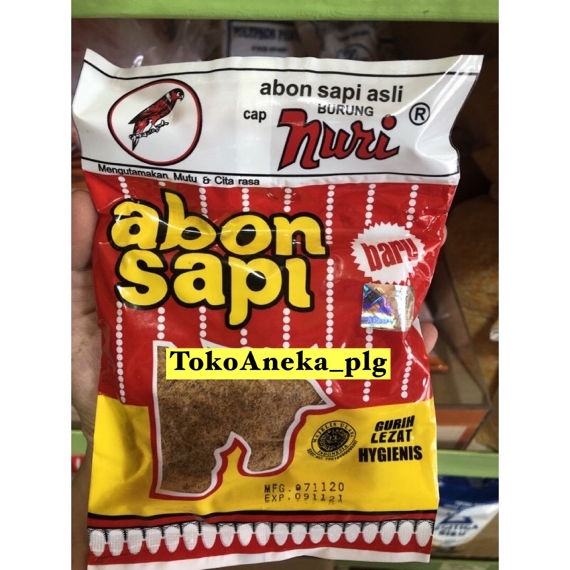 

Abon sapi cap nuri 90g