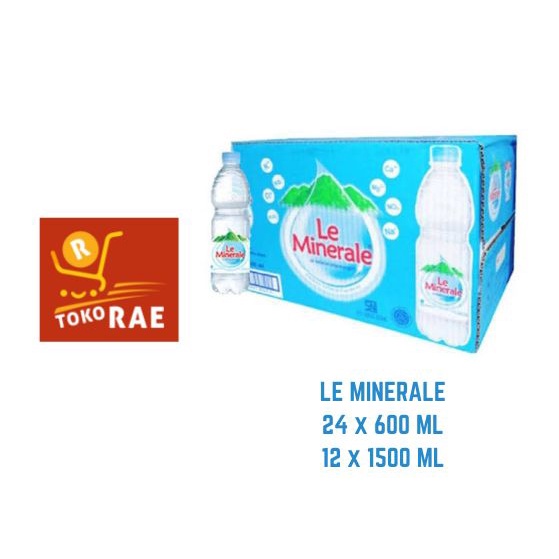 

Le Minerale botol tanggung 600 ML