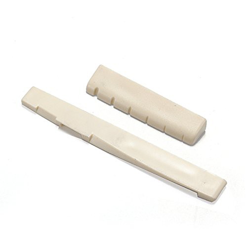 Bridge Pins + Saddle Senar Gitar Akustik - A009 - Beige