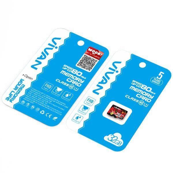 VIVAN 16 GIGA / 32 GIGA / 64 GIGA / 128 GIGA Micro SD TF Card - Kartu Memori 16Gb 32Gb 64Gb 128Gb Storage Class 10 original