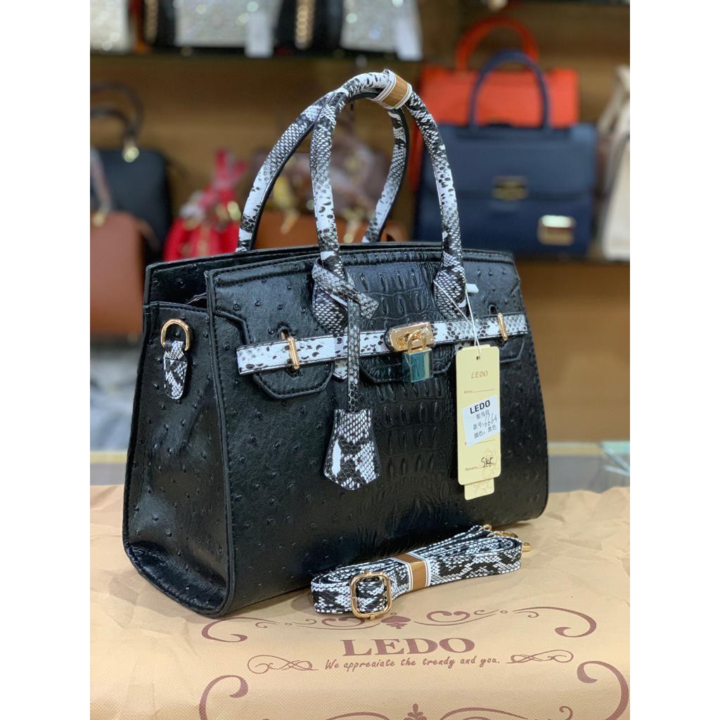 Tas LEDO 6664  RFV 3  batam impor original fashion branded reseller sale