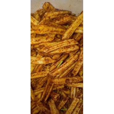 

Kerupuk kentang bantat bumbu seblak