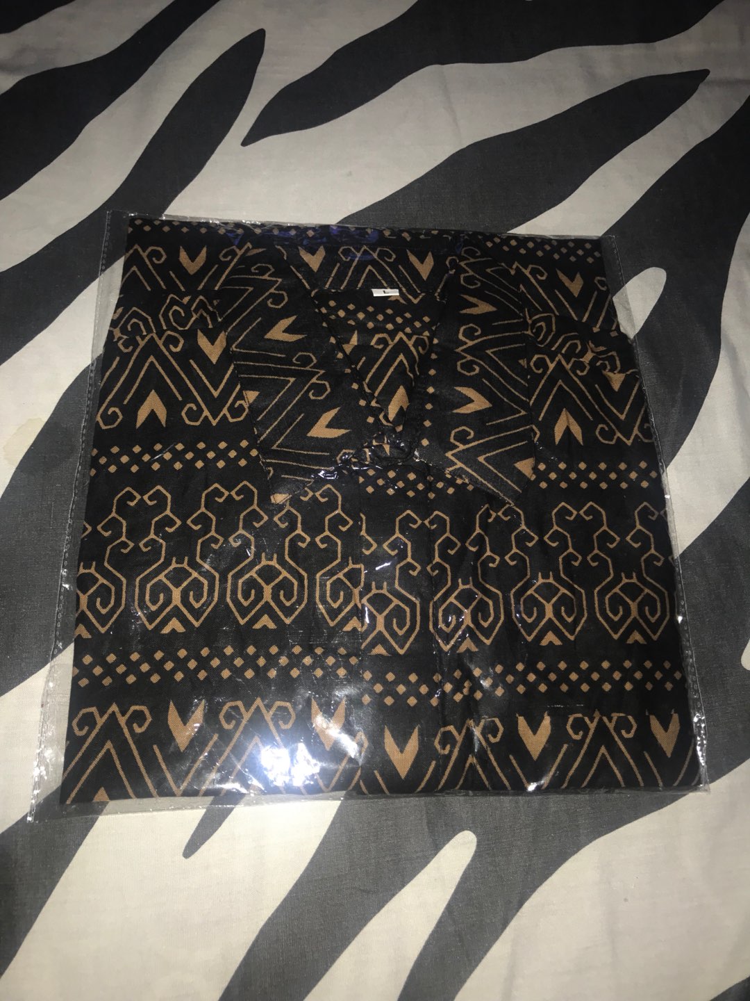 Size S M L Xl Xxl 3l 4l 5l Hem Batik Pria Monochrome Semut Coklat Kemeja Batik Pria