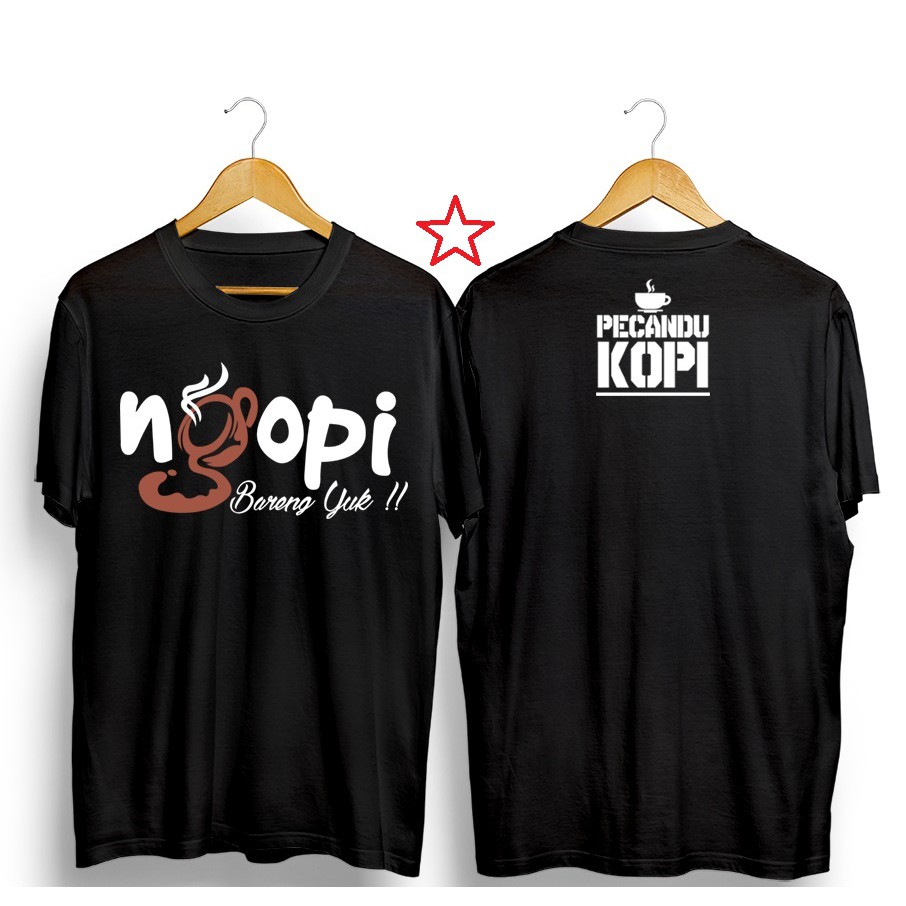  Kaos  distro  baju  tshirt kopi barang yuk Shopee Indonesia