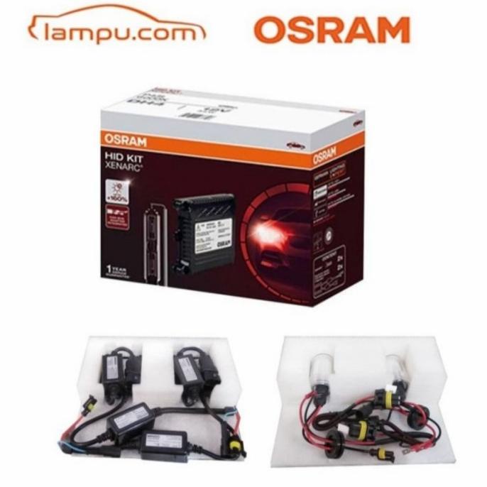 LAMPU MOBIL YARIS HID CONVERTION KIT H4 /DH4 P43T 6000K OSRAM rod14 Buru Order