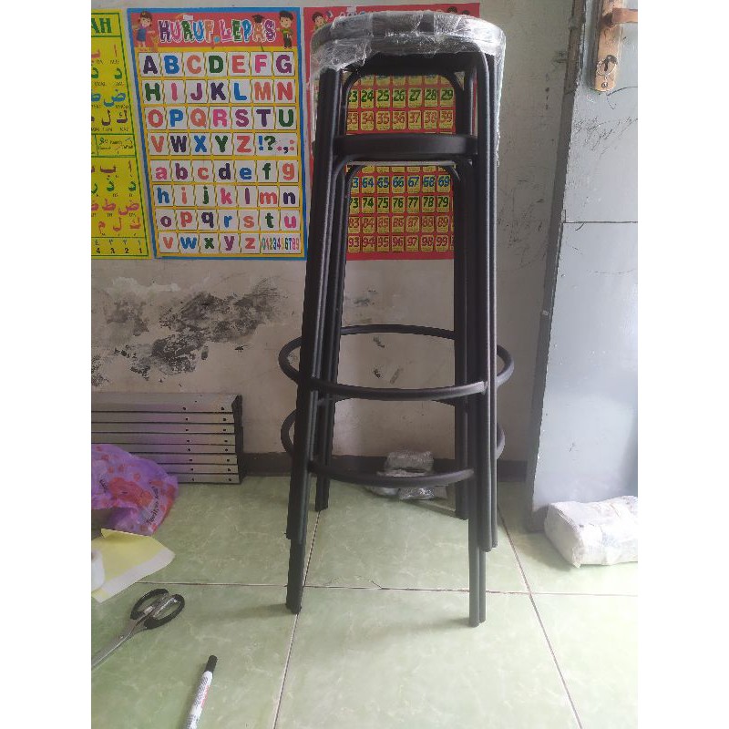 Kursi Tinggi 75cm kursi bar kursi Conter kursi bakso 75cm