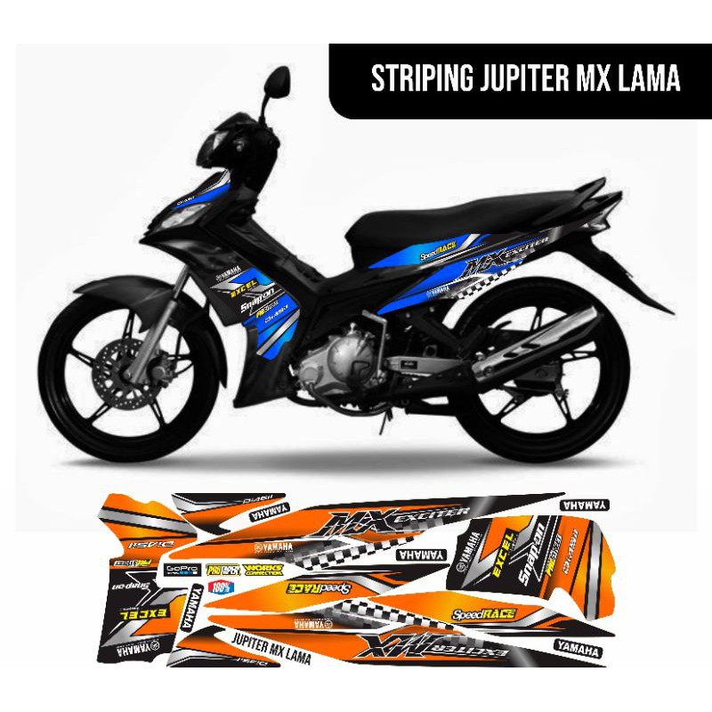 STRIPING JUPITER MX LAMA/OLD EXCITER VARIASI