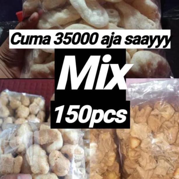 

Best Seller Cunki Lidah Cuanki Tahu Siomay Kering, Mix 150Pcs Lebih Murah Lebih Praktis