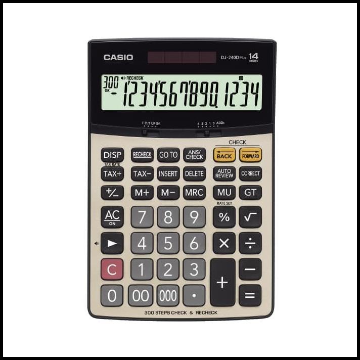 

Kalkulator Casio Dj 240 D Plus