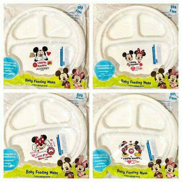 ♥BabyYank♥ NATUR PIRING MAKAN ANAK LUCU - NATUR BABY PLATE - PIRING MAKAN BAYI - BABY FEEDING SET - BABY FEEDING PLATE