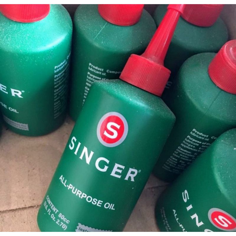 Minyak Singer 80 ml / Singer Oil 80 cc Untuk Mesin Jahit - Dinamo Kipas Dll