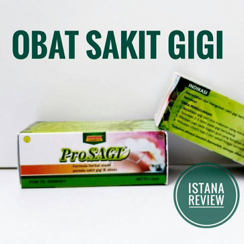 Prosagi Obat Sakit Gigi Obat Tetes