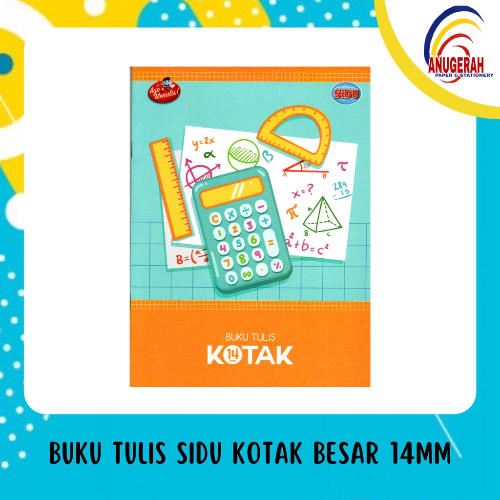 

BUKU TULIS SIDU KOTAK BESAR 14MM (PAK)