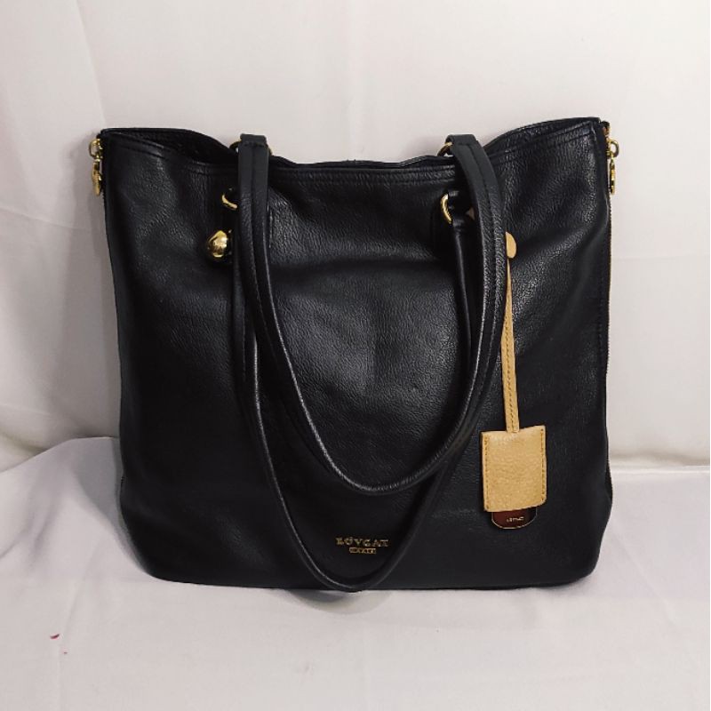 Preloved tote bag LovCat kulit mantul