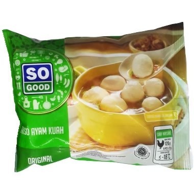 

SO GOOD BAKSO KUAH AYAM 120 GRAM