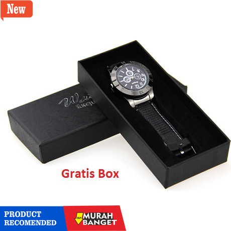 Jam analog pria terbaik- Jam Tangan Pria Analog Korek Elektrik USB Api Rokok