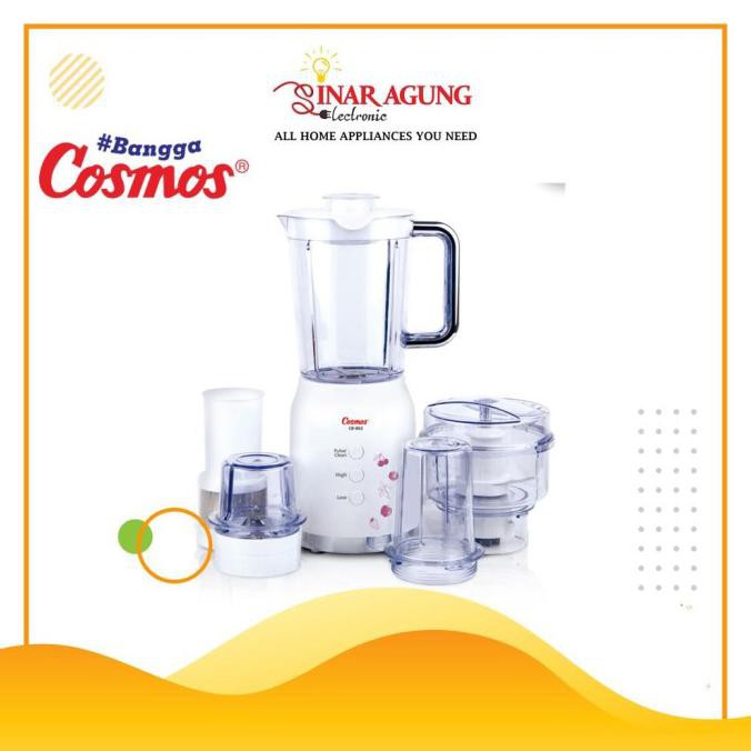 Blender Cosmos Cb 802 / Cb802 Plastik / Blender 4 In 1 / 1,2 Liter - Promo 