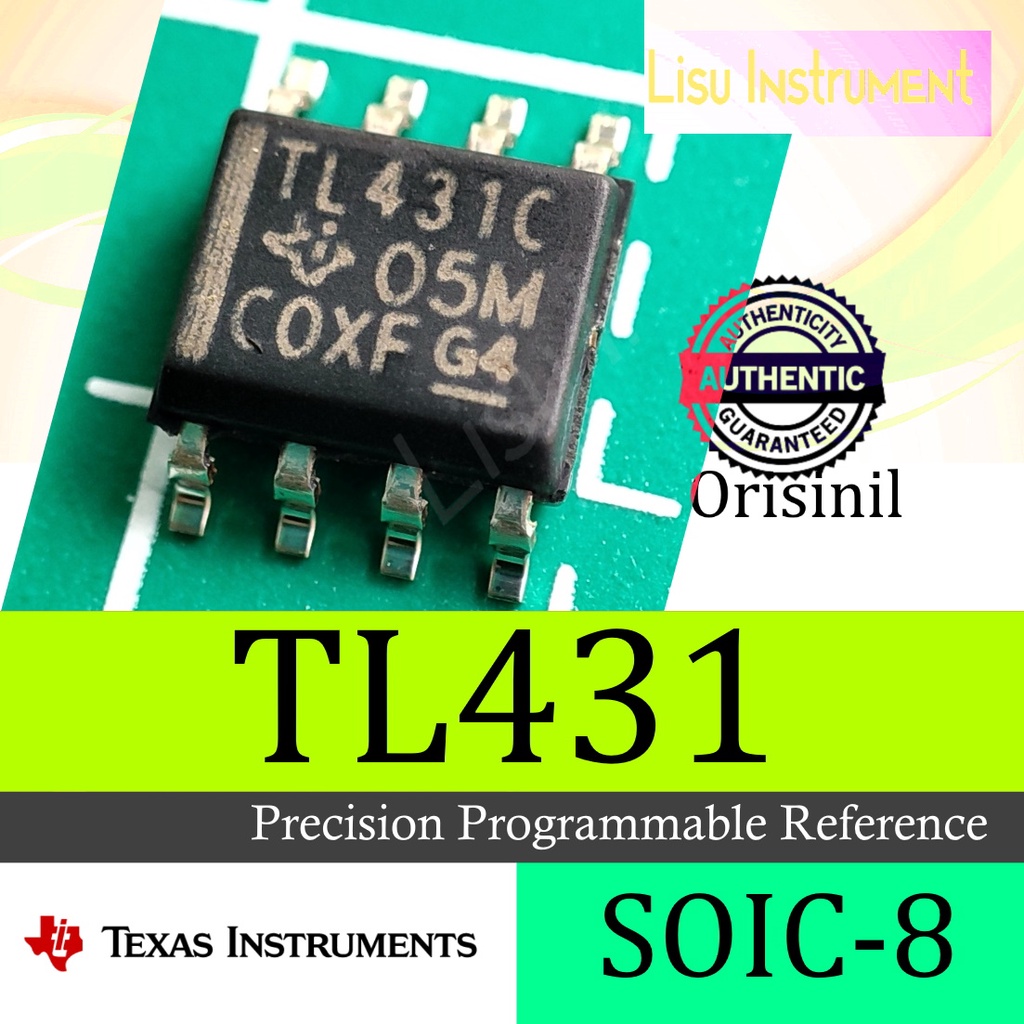 TL431CDR Precision Programmable Reference TL431C TL431 SOIC-8 Texas Instrument ORIGINAL