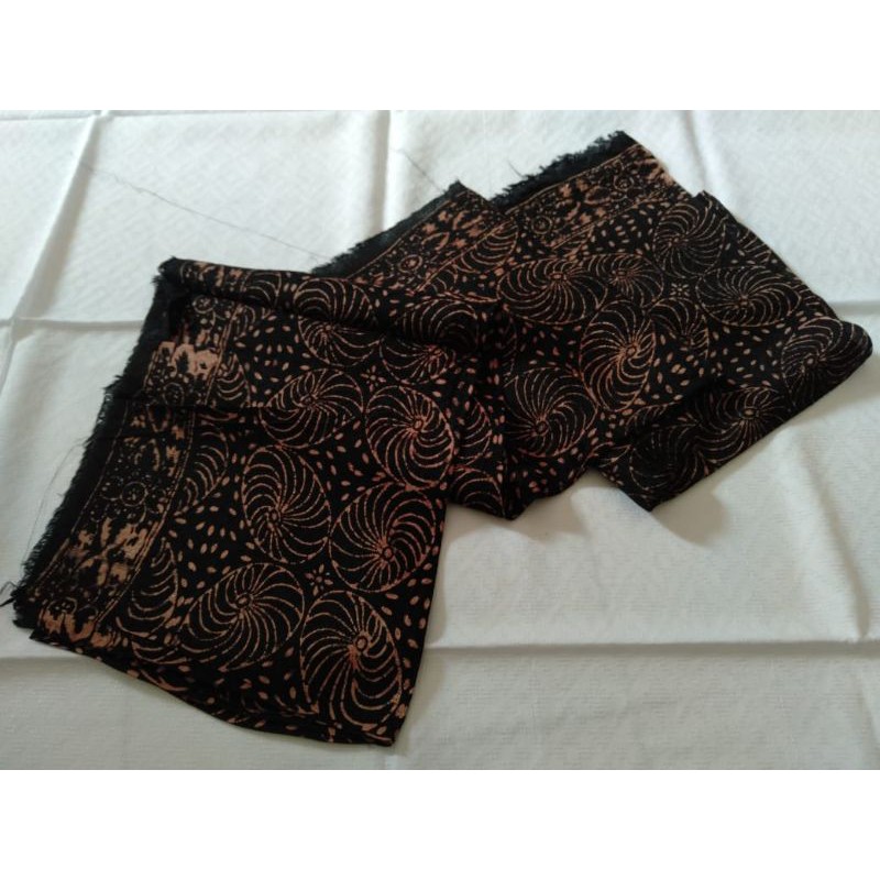 Kain batik viscose sogan