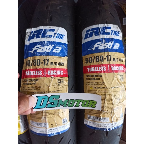 ban luar IRC Fasti2 Fasti 2 II 90/80-17 90/80 ring17 90 80 17 r17  softcoumpound soft compound balap