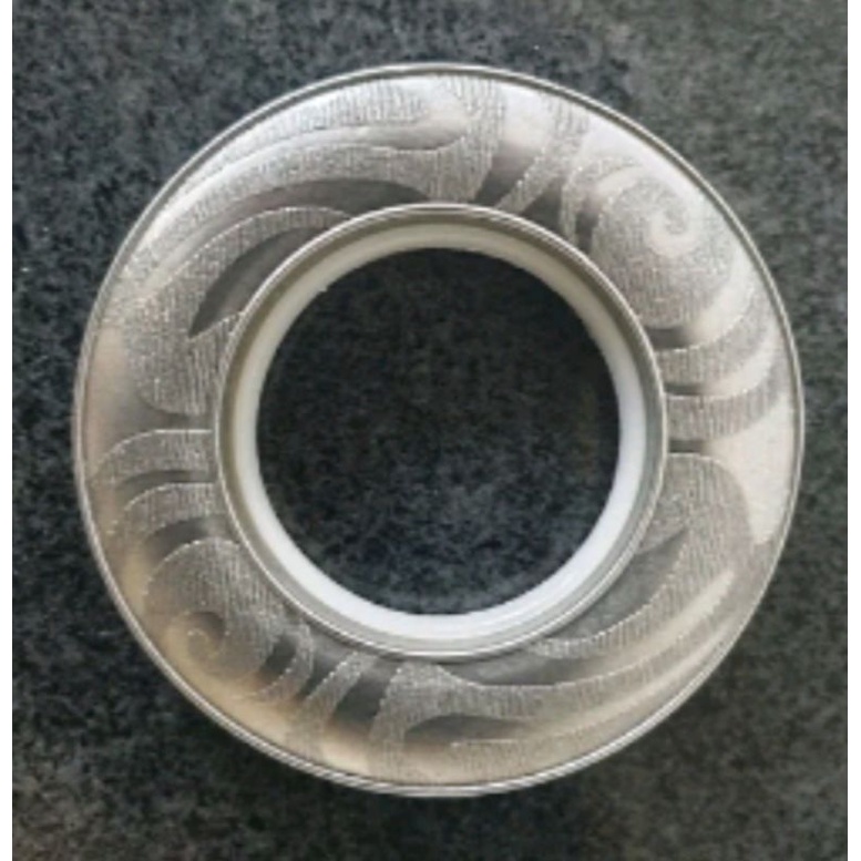 Smokering Gordyn 2 sisi Silver Doff Motif