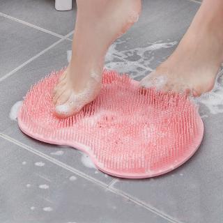 &lt; M.A &gt; Sikat Pijat Kaki Bahan Silikon  Untuk Kamar Mandi  Anti Slip  Dengan Suction Cup  Sikat pijit punggung kaki  nempel di dinding lantai