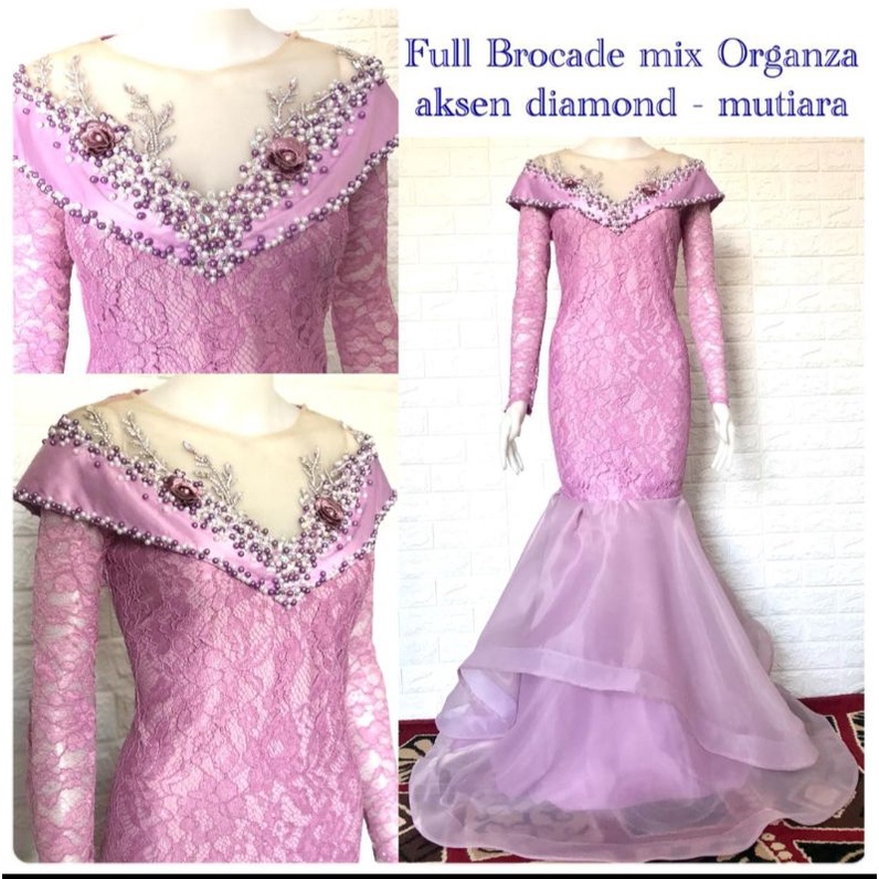 Dress Duyung / Baju singer duyung /Gaun duyung