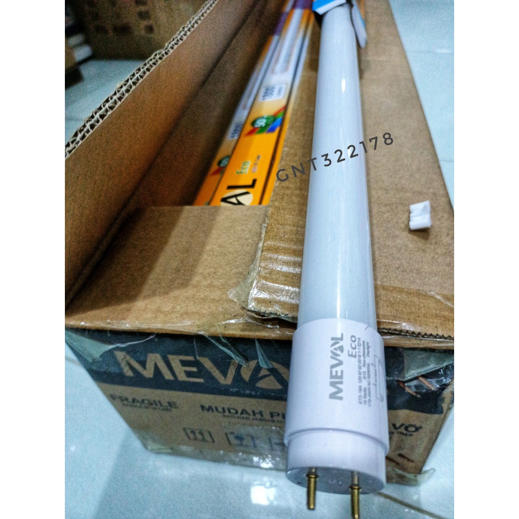 Lampu T8 Refill 16 Watt Meval 1800 Lumens Super Terang Daylight/Putih