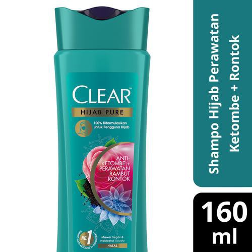 Clear Shampoo Hijab Pure Anti Ketombe dan Rontok