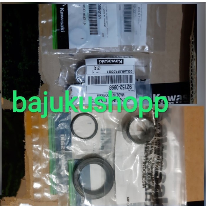 sil gir depan set seal oring bos gir klx 150 ori ori