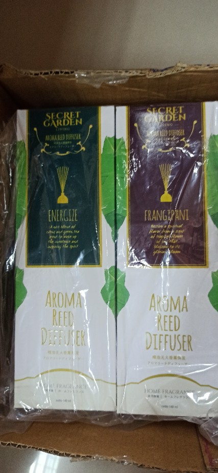 Secret Garden Aroma Reed Diffuser Frangipani 140ml