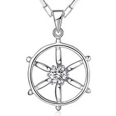 925 Perak Liontin Untuk Wanita Kemudi (Tanpa rantai) Perhiasan Fashion