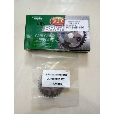 gigi sentrik gigi timing  motor jupiter z